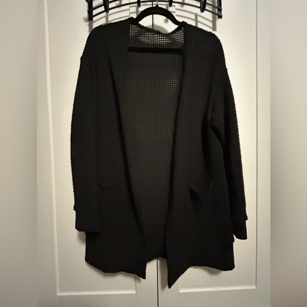 Black Women's Cardigan Sweater